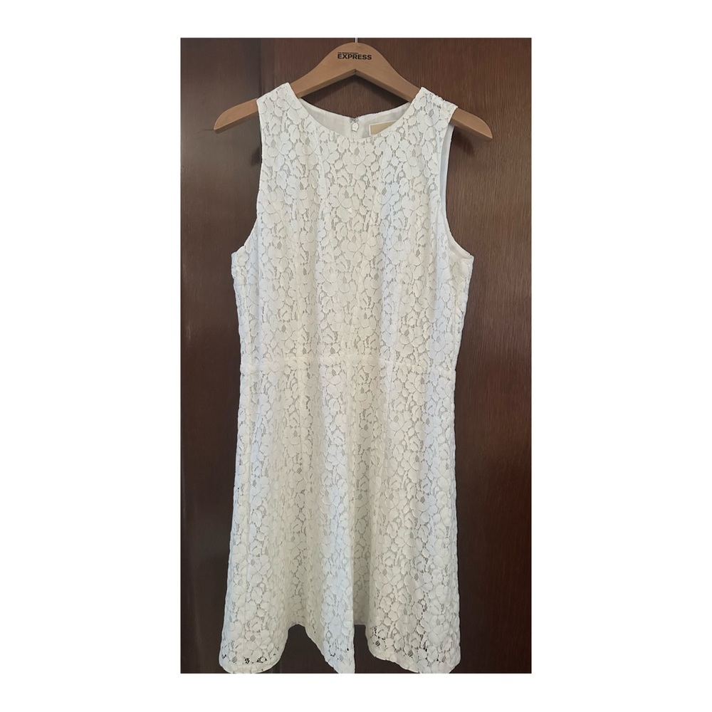 Michael Kors White Lace Dress